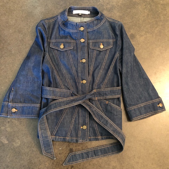 Valentino belted denim jacket - Picture 3 of 9